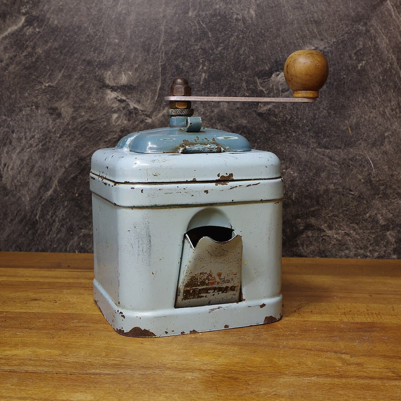 Hand-powered Grain Mill