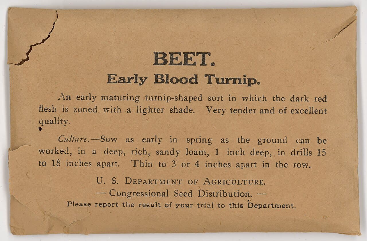Heirloom Seed Packets